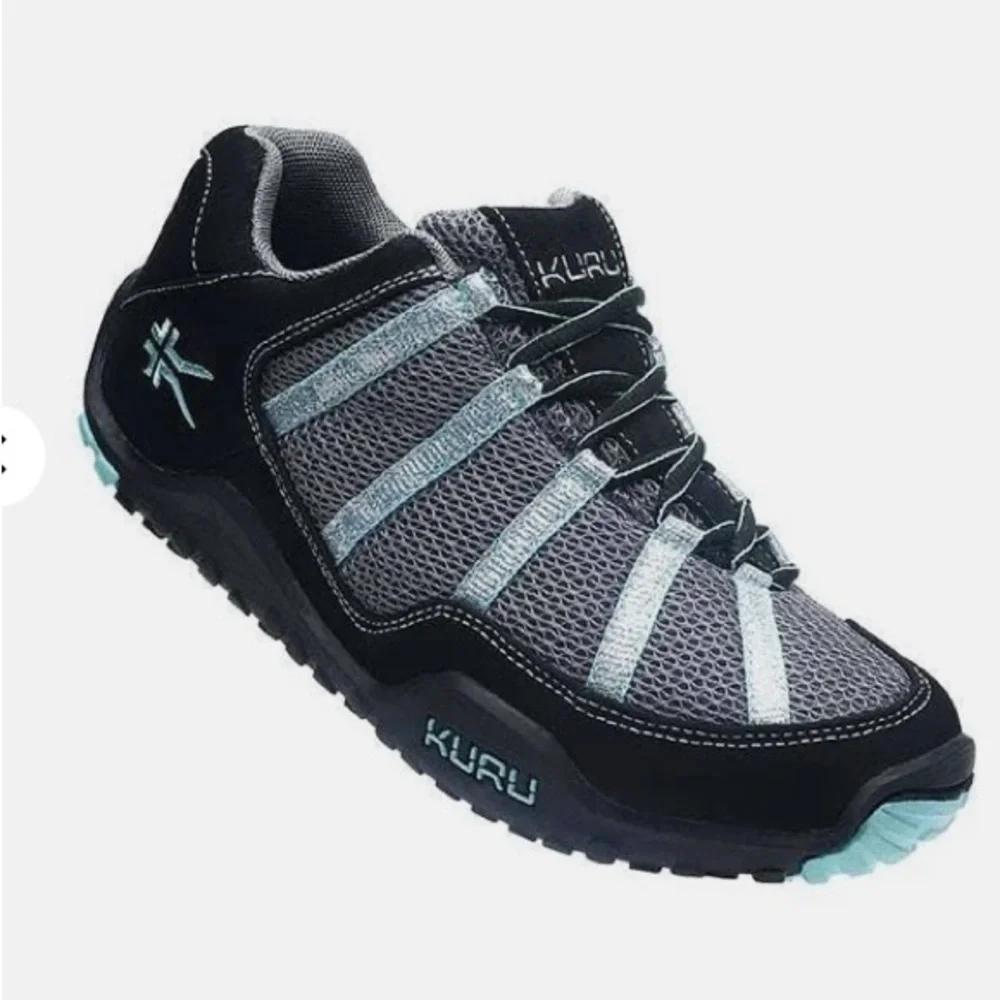 KURU CHICANE Black and Teal Athletic‎ Shoes size 10.5 M